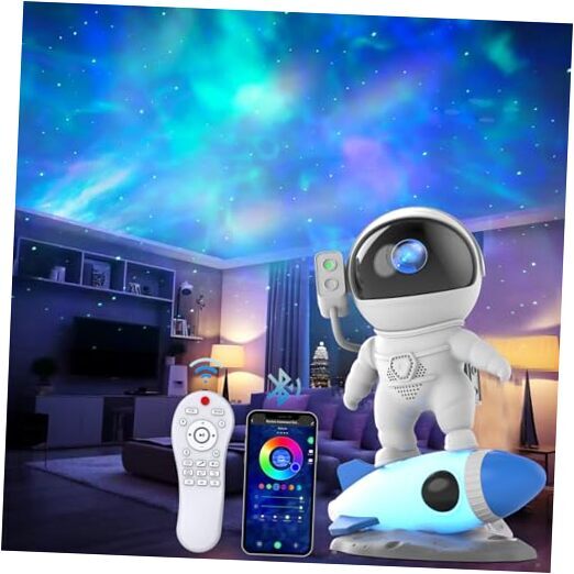 Star Projector, Galaxy Projector Night Light,Astronaut Starry Light Projector