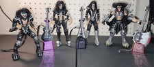 KISS PSYCHO CIRCUS TOUR EDITION - SET OF 4 - 1998 McFarlane Toys No Drums