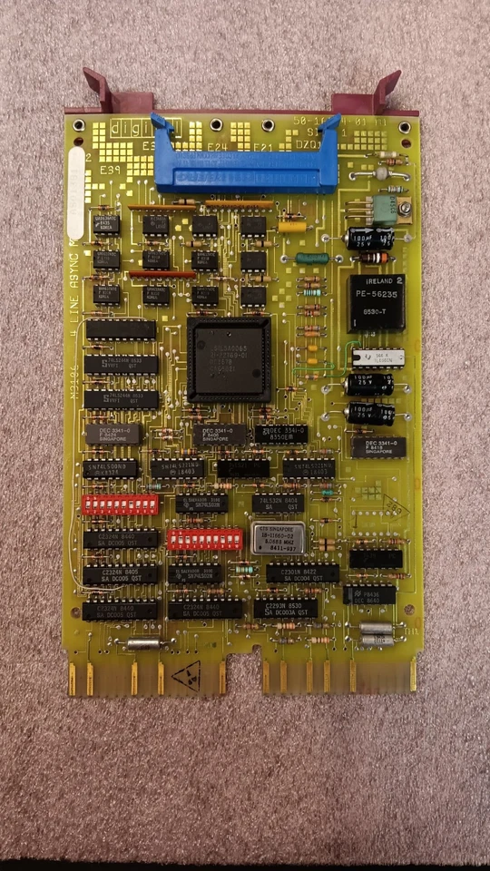 DEC DZQ11 M3106 w/70-19964 DISTRIBUTION PANEL/RIBONCABLE (B5) - Image 2 of 4