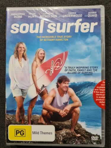 Soul Surfer DVD - Region 4 - BRAND NEW SEALED - Picture 1 of 2