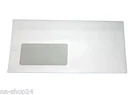 Envelopes DIN Long White with Window 50, 100, 1000 Count 220x110 Self Adhesive