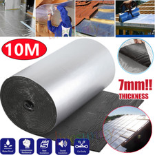 10M Self Adhesive Foil Foam Insulation Roll for Floor/Roofs/Garage Doors/Camper`
