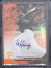 2016 Bowman's Best Orange Refractor Autograph #B16-WC Will Craig No 26 of 50