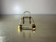 About Face Designs Handcrafted Grandmother Glass Purse/hand Bag