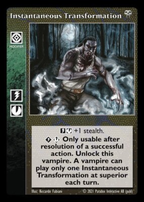 Vintage, Jyhad, Vampir, Danse Macabre - Instantaneous Transformation x 4