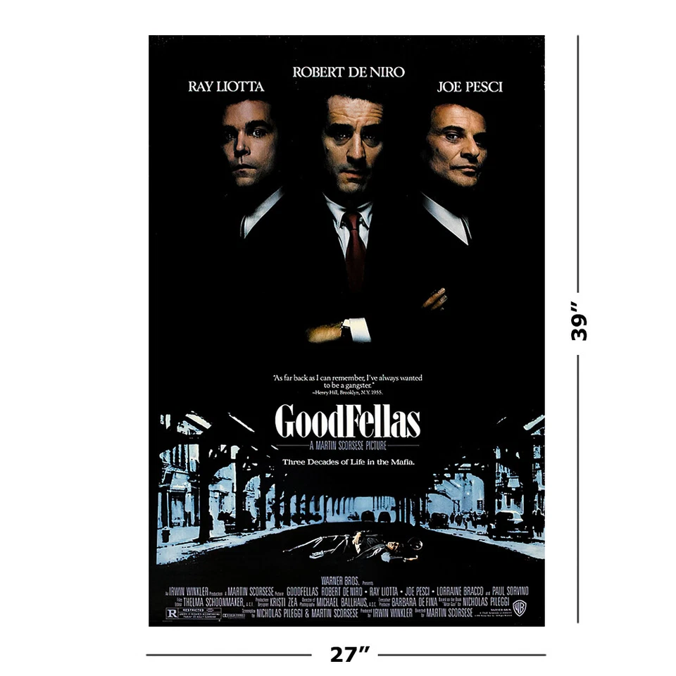 Goodfellas - Movie Poster / Print (Regular Style) (Size: 27" X 39") - Image 2 of 4