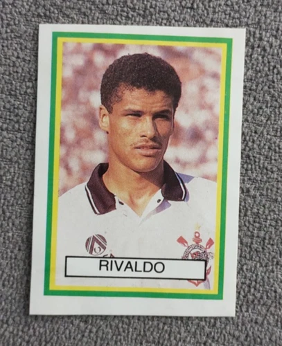 1993 Rivaldo Rookie #90 Panini Campeonato Brasileiro Barcelona sticker