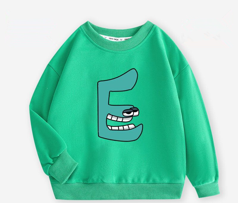 Alphabet Lore Hoodie for Boys Girls Kids Pullover LongSleeveSweatshirt Fit  3-13Y