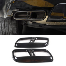 2023-25 Black For Rover Range Rover Sport L461 Rear Exhaust Muffler Tip End Pipe