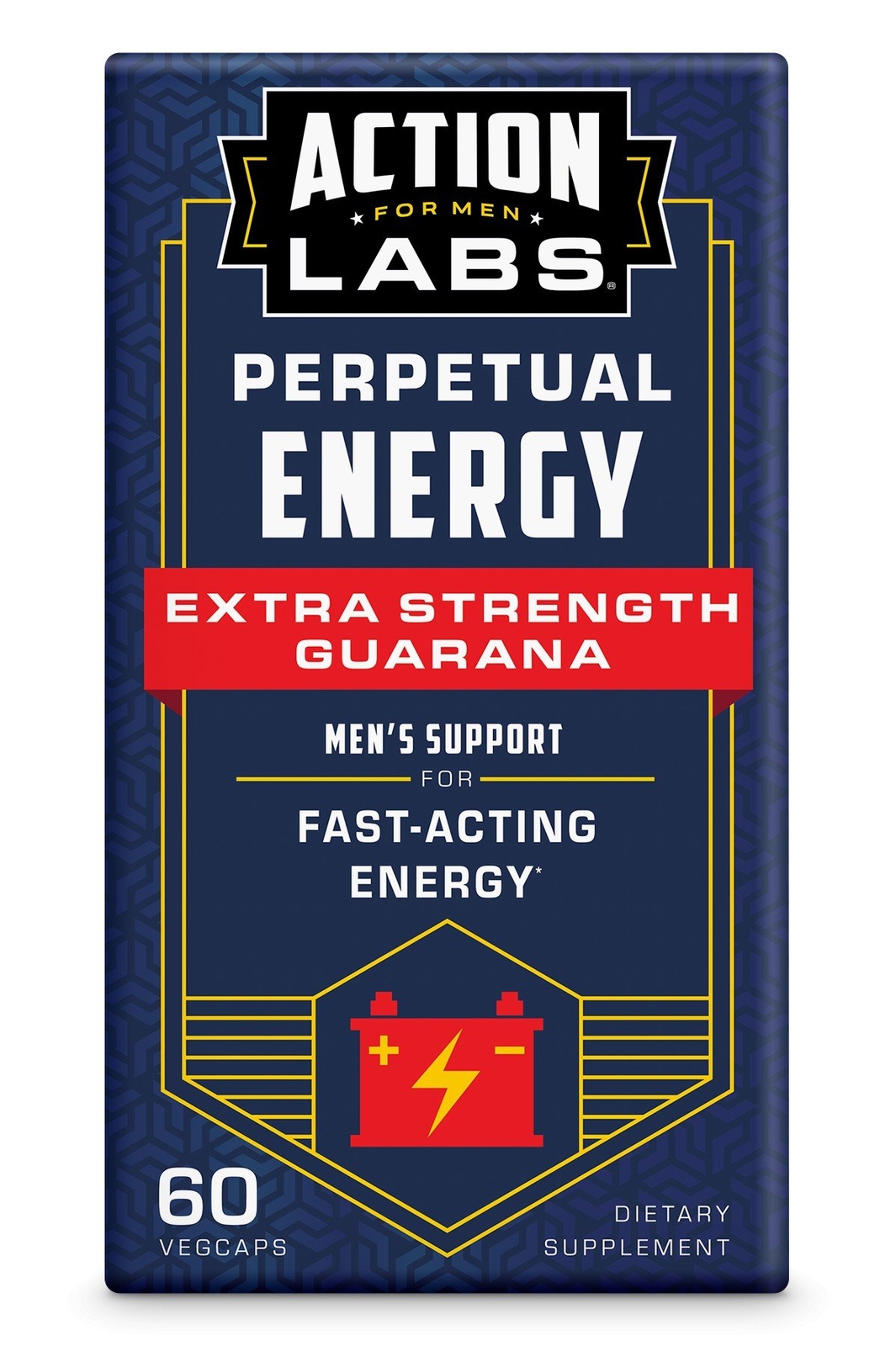 Action Labs Guarana, Extra Strength, 60 капсул