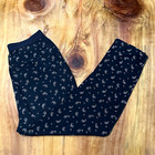 & Other Stories Women's Pants 4 Shooting Star Print Pull on Elastic Black H3-17 — photo 1