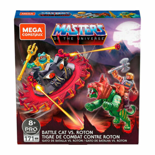 NEW!! MEGA Construx Masters of the Universe Battle Cat Vs. Roton. Age 8+ - 第 1/1 張圖片