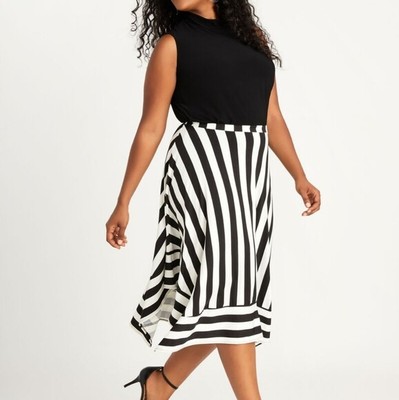 black maxi skirt polyester