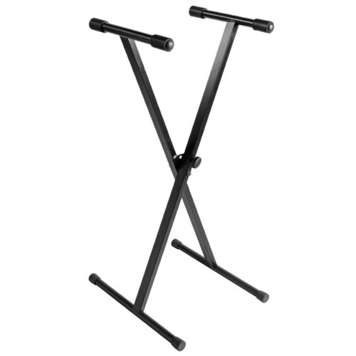 Music Store KB-6, soporte de teclado ajustable en altura, acero, negro, 2,95 kg - Imagen 1 de 1