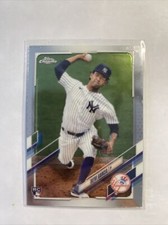 2021 Topps Chrome 85 Deivi Garcia   New York Yankees  RC Baseball Card