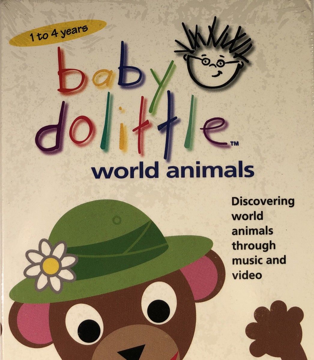 Baby Dolittle-World Animals(VHS 2001)VERY RARE VINTAGE-BRAND NEW