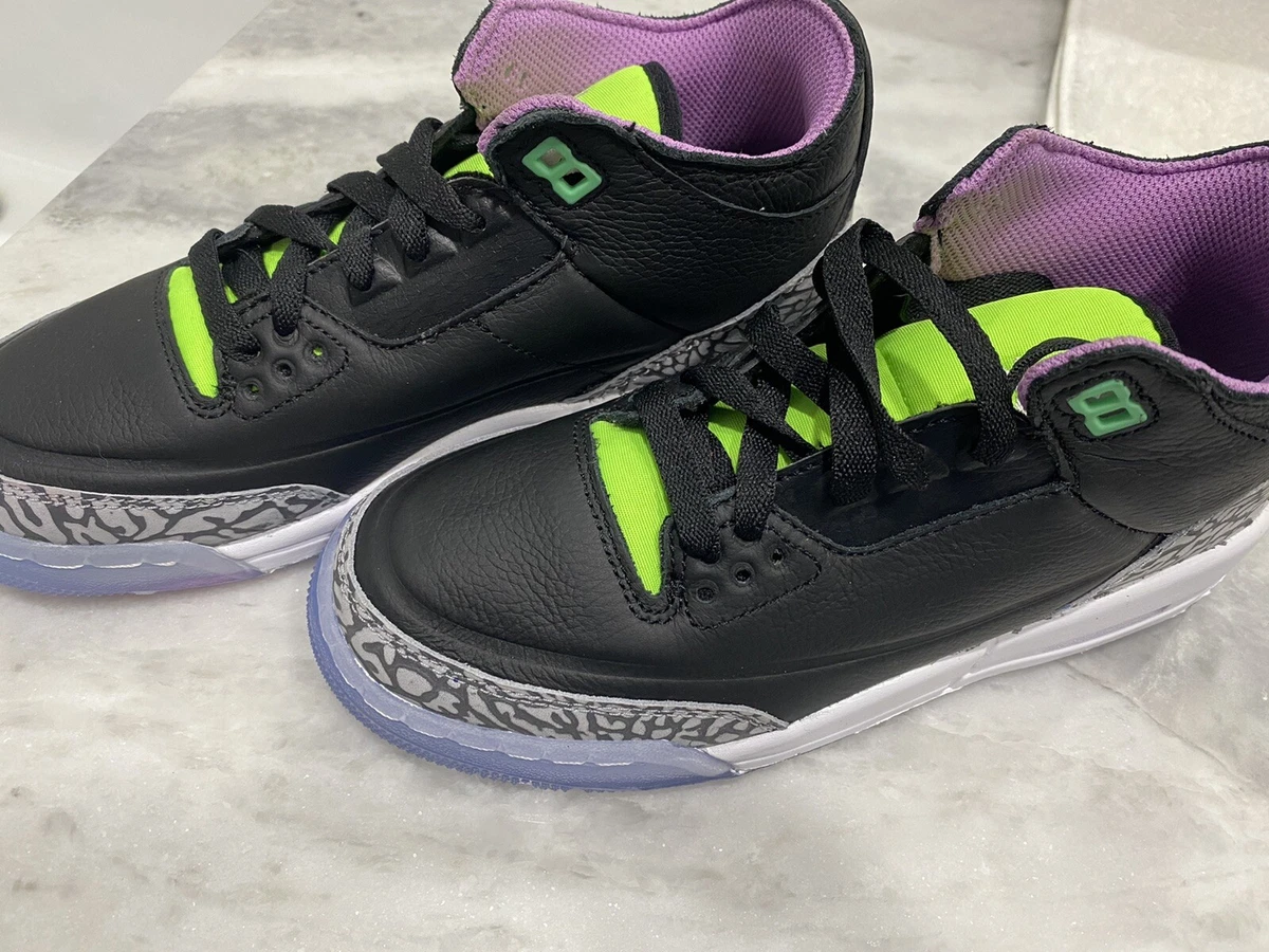 Jordan 3 hotsell lime green