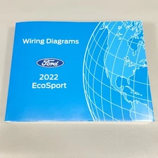 2022 Ford EcoSport Factory Original Wiring Diagrams Shop Manual