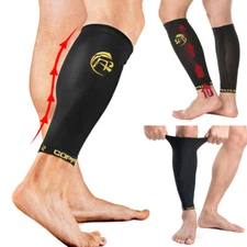 Copper Infused Calf Brace Medical Sports Support Compression Sleeve Leg Running