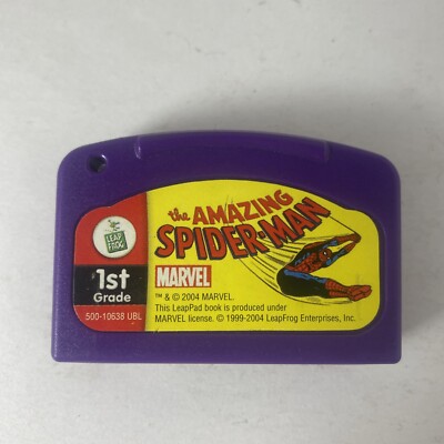 1st Grade Marvel The Amazing Spiderman For LeapFrog For Leap Frog Game Only
