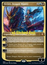 Sivitri, Dragon Master (Foil Etched) [DMC-065]