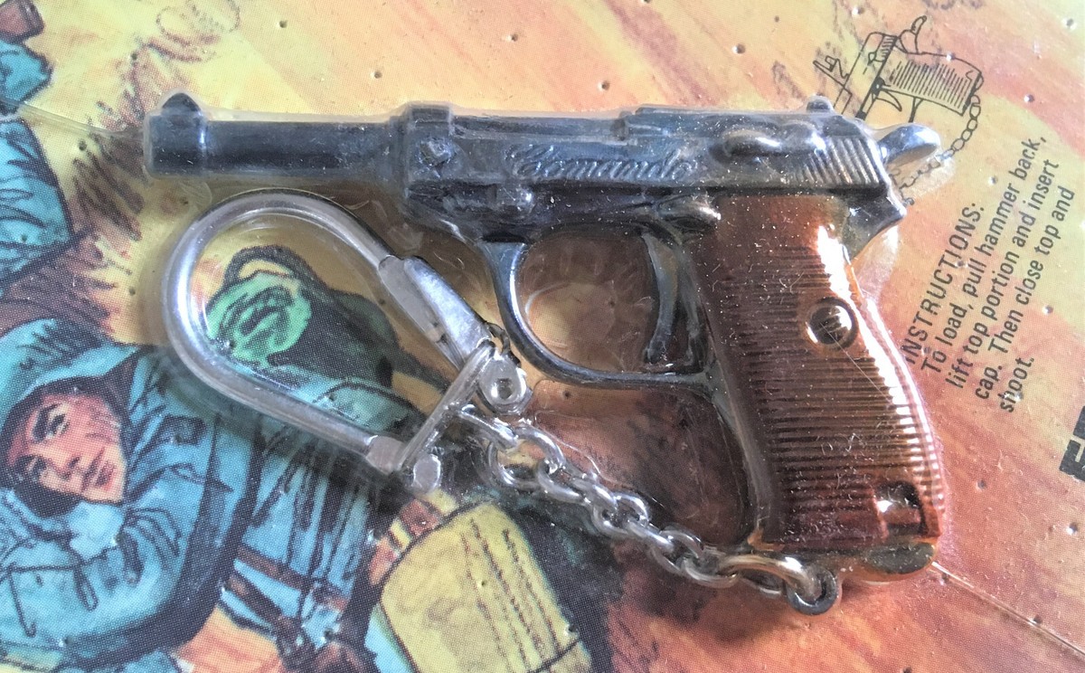1978 EDGE MARK WALTHER P-38 Metal Toy Mini Cap Shooting