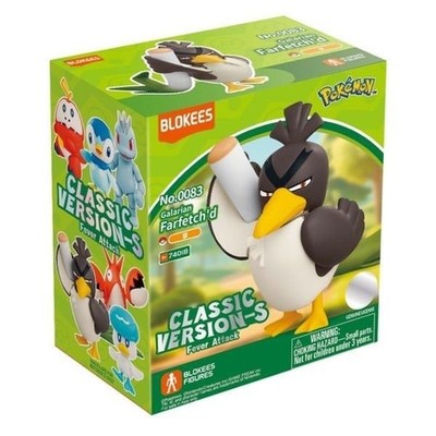 Blokees CV-S Pokemon Galarian Farfetch'd Action Figure Model Toys