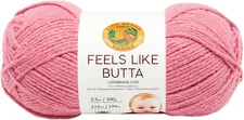 Lion Brand Feels Like Butta Yarn-Dusty Pink - 3 Pack