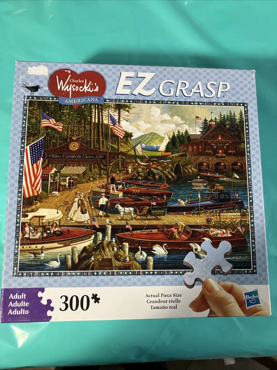 Puzzle Charles Wysocki – Le Phare – 500+ Pièces – Occasion
