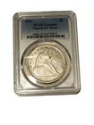 PCGS Certified 1871 Seated Liberty Silver Dollar, VF Details, Cleaned