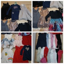 Festkleiderpaket Mädchen Gr. 110 - 116 H&M s.oliver, Disney, Jette, Bolero