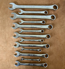Sk Tools Usa 13 Pc Metric Superkrome Combination Wrench Set 822mm W Skips Nice Sk Tools Usa 13 Pc Metric Superkrome Combination Wrench Set 822mm W Skips Nice