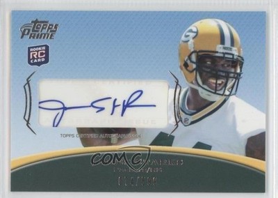 2010 Topps Prime Auto Rookie 74/599 James Starks #PAR-JST Auto 1j2