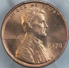 1978-P Lincoln Memorial Cent — photo from another recent sale