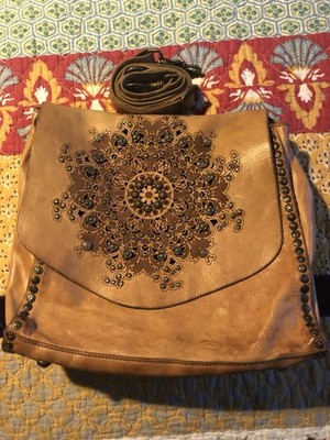 Vintage Campomaggi Bag From Sundance Sunburst Design