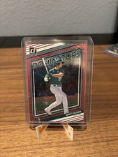 Panini 2022 Donruss Dominators Pink Fireworks Matt Olson #D-6 Oakland Athletics