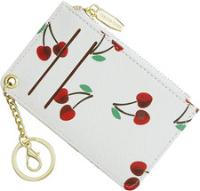 Small Wallets for Women Slim Leather Card Case Holder Wallet Coin Change Purse w