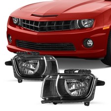 For 2010 2011 2012 2013 Chevy Camaro Halogen Headlights Headlamps Leftright