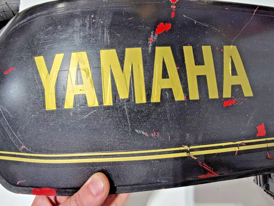 Tanque de gasolina 1976-1978 Yamaha XS360 XS400 XS 360 400 76 77 78 código 3515 Foto 4 de 4