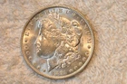 1891-0  BU  MORGAN DOLLAR.