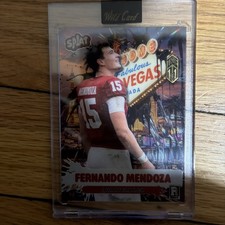 2026 Wild Card Splat Fernando Mendoza RC True 1/1 