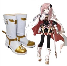Fate Grand Order Astolfo white for Cosplay Boots Boot Shoes Shoe