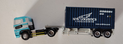 TOMYTEC N Hino Profia High Roof Truck + 20' NYK Logistic Container