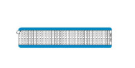 PCM-1-8  Wire Marker Card 6.4MMX38.1MM Vinyl Cloth White