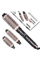 Thermal Brush Set, 3-in-1 Non-Blowing Heated Round Brush with Adjust Temperature