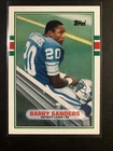 1989 TOPPS TRADED FOOTBALL #83T🏈 BARRY SANDERS ROOKIE HOF⭐️ DET LIONS🐐