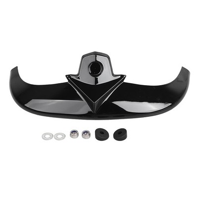 Motorcycle Vivid Black Front Fender Tip Trim For Harley Softail Springer FLSTSC