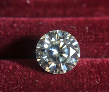 Natural D Color 5CT Round Cut Loose Lab Grown CVD Diamond VVS1 Clarity Certified