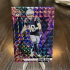 2025 Panini Mosaic - Drake Maye #28 Reactive Purple Mosaic Prizm