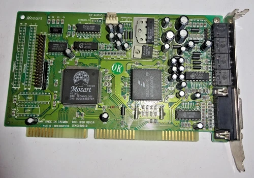 MOZART T9419 BTC-1820 REV:A ISARETRO SOUNDKARTE #GK12291